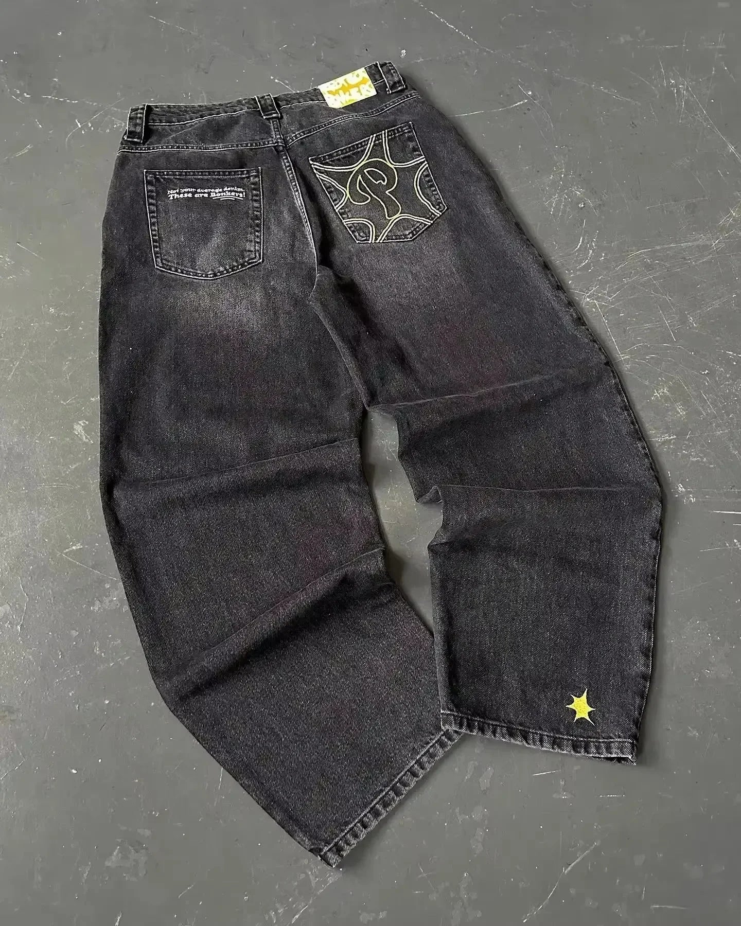Jean Déchiré Délavé pour Homme – Style Américain Rétro & High Street